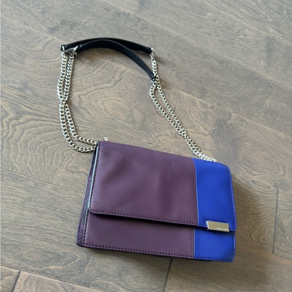 Elegant Purple and Blue Women's Bag - Picture 1 of 9